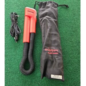 Black Decker SnakeLight Flexible Inspection Light with Car Adapter Storage Pouch